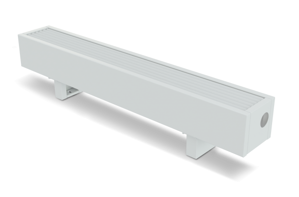 Standing convector SC 80-25-26.5 Color: white, RAL 9016