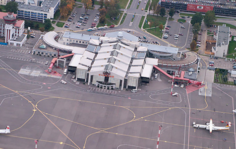 Airport. Vilnius, Lithuania