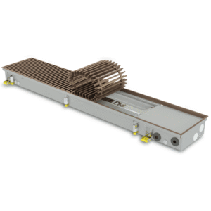 Įleidžiamas grindinis konvektorius su ventiliatoriumi