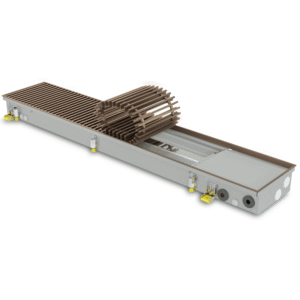 Įleidžiamas grindinis konvektorius su ventiliatoriumi